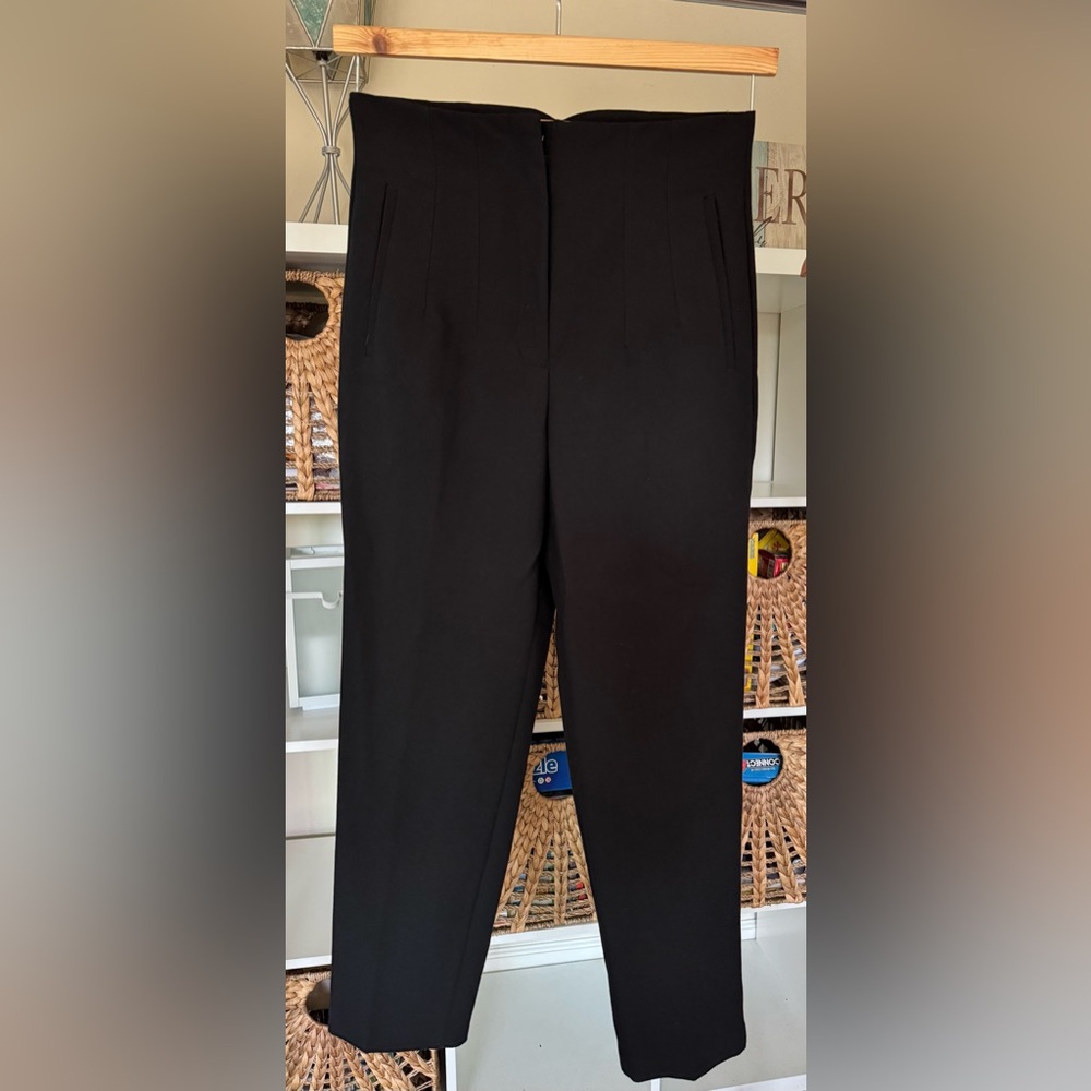 Zara Black Trousers Minimalist Design